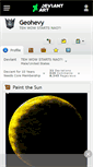 Mobile Screenshot of geohevy.deviantart.com