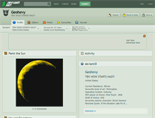 Tablet Screenshot of geohevy.deviantart.com