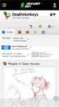 Mobile Screenshot of deathmonkeys.deviantart.com