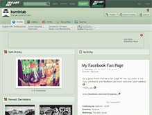 Tablet Screenshot of burninlab.deviantart.com