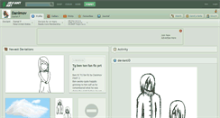 Desktop Screenshot of danimov.deviantart.com