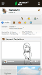 Mobile Screenshot of danimov.deviantart.com