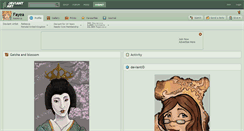 Desktop Screenshot of fayea.deviantart.com