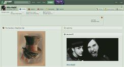 Desktop Screenshot of miss-madd.deviantart.com