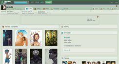 Desktop Screenshot of krubits.deviantart.com