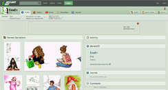 Desktop Screenshot of essaev.deviantart.com
