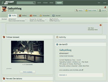 Tablet Screenshot of galbyshfoog.deviantart.com
