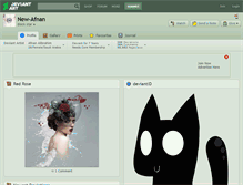 Tablet Screenshot of new-afnan.deviantart.com