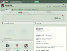 Tablet Screenshot of bulbastar.deviantart.com