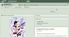 Desktop Screenshot of kuroganexfai.deviantart.com