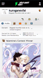 Mobile Screenshot of kuroganexfai.deviantart.com
