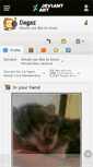 Mobile Screenshot of dagaz.deviantart.com