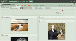 Desktop Screenshot of dark-angel-11309.deviantart.com