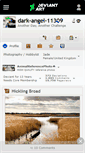 Mobile Screenshot of dark-angel-11309.deviantart.com