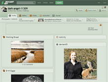 Tablet Screenshot of dark-angel-11309.deviantart.com