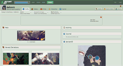 Desktop Screenshot of daltonr6.deviantart.com