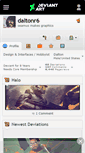 Mobile Screenshot of daltonr6.deviantart.com