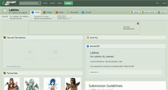 Desktop Screenshot of labbies.deviantart.com