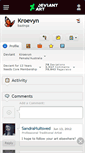 Mobile Screenshot of kroevyn.deviantart.com
