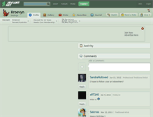 Tablet Screenshot of kroevyn.deviantart.com