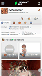 Mobile Screenshot of gosummer.deviantart.com
