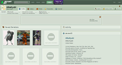 Desktop Screenshot of mikakyubi.deviantart.com