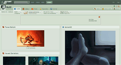 Desktop Screenshot of klgz.deviantart.com