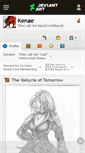 Mobile Screenshot of kenae.deviantart.com