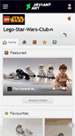 Mobile Screenshot of lego-star-wars-club.deviantart.com