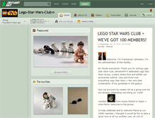 Tablet Screenshot of lego-star-wars-club.deviantart.com