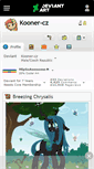 Mobile Screenshot of kooner-cz.deviantart.com
