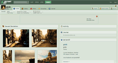 Desktop Screenshot of gndz.deviantart.com