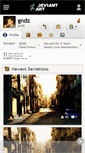 Mobile Screenshot of gndz.deviantart.com