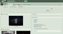 Desktop Screenshot of drakiess.deviantart.com