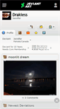 Mobile Screenshot of drakiess.deviantart.com