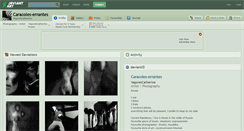 Desktop Screenshot of caracoles-errantes.deviantart.com