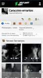 Mobile Screenshot of caracoles-errantes.deviantart.com
