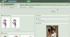 Desktop Screenshot of emodeathangel666.deviantart.com