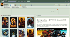Desktop Screenshot of natej25.deviantart.com