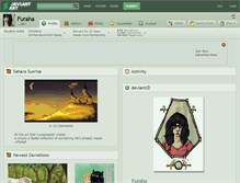 Tablet Screenshot of furaha.deviantart.com