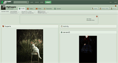 Desktop Screenshot of nightapple.deviantart.com