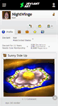 Mobile Screenshot of nightwinge.deviantart.com