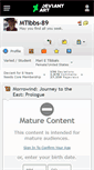 Mobile Screenshot of mtibbs-89.deviantart.com