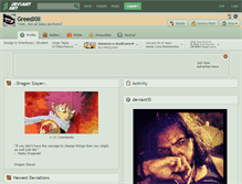 Tablet Screenshot of greedxiii.deviantart.com