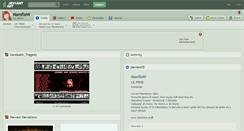 Desktop Screenshot of namflow.deviantart.com