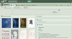 Desktop Screenshot of nancyn13.deviantart.com