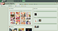 Desktop Screenshot of narusaku-fangroup.deviantart.com