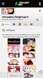 Mobile Screenshot of narusaku-fangroup.deviantart.com