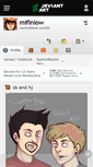 Mobile Screenshot of mifinlow.deviantart.com