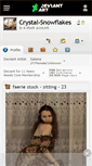 Mobile Screenshot of crystal-snowflakes.deviantart.com